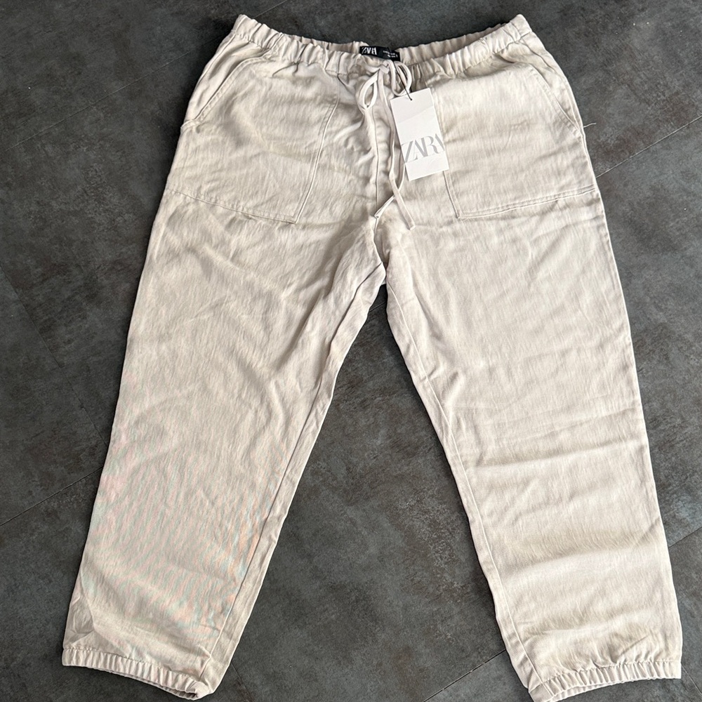 Zara cropped pant